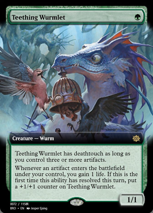 Teething Wurmlet (Foil)