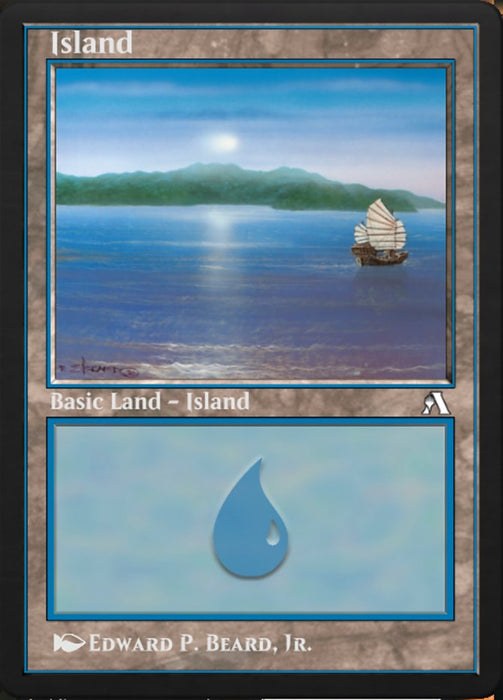 Island - Retro Frame