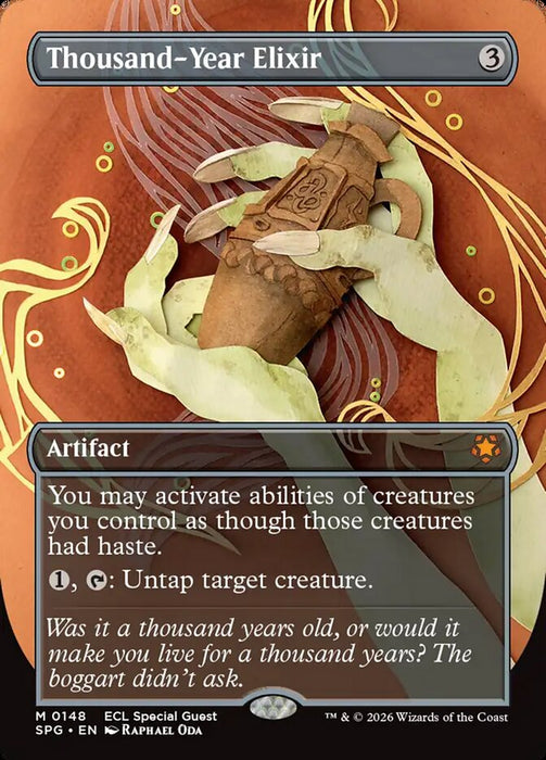 Thousand-Year Elixir - Borderless - Full Art - Inverted (Foil)