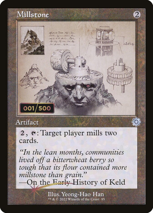 Millstone - Retro Frame (Foil)