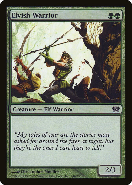 Elvish Warrior (Foil)