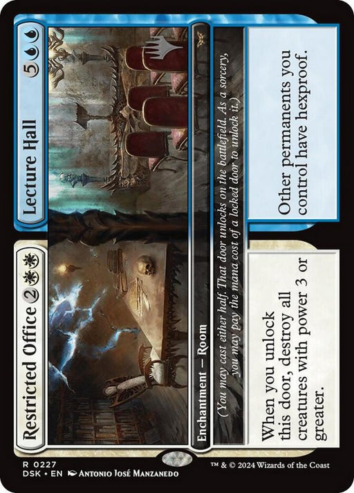 Restricted Office // Lecture Hall (Foil)
