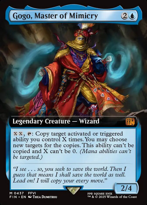 Gogo, Master of Mimicry - Extended Art - Legendary