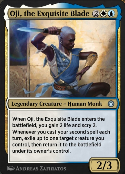 Oji, the Exquisite Blade - Legendary