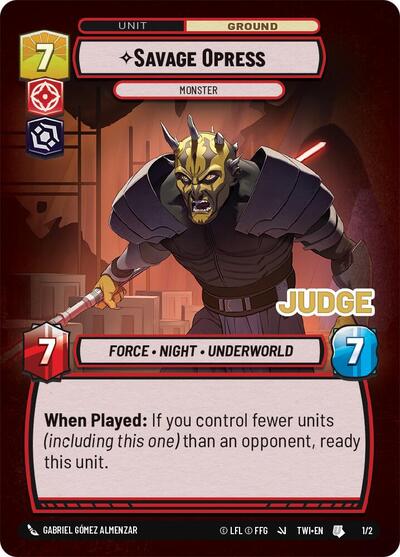 Savage Opress - Monster  - Foil