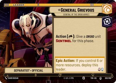 General Grievous - General of the Droid Armies  (Hyperspace)