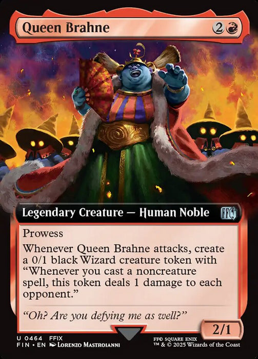 Queen Brahne - Legendary - Extended Art (Foil)