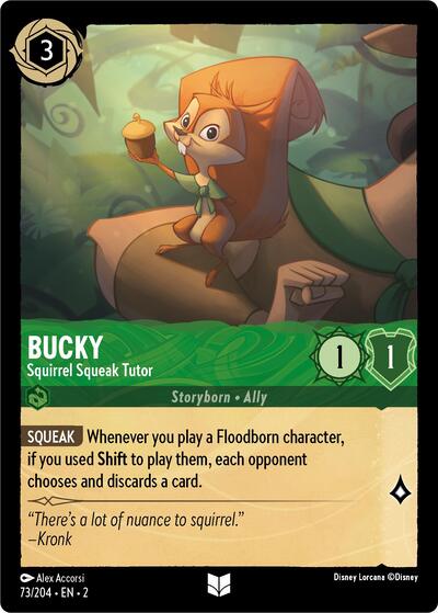 Bucky - Squirrel Squeak Tutor (Errata Version) - Foil