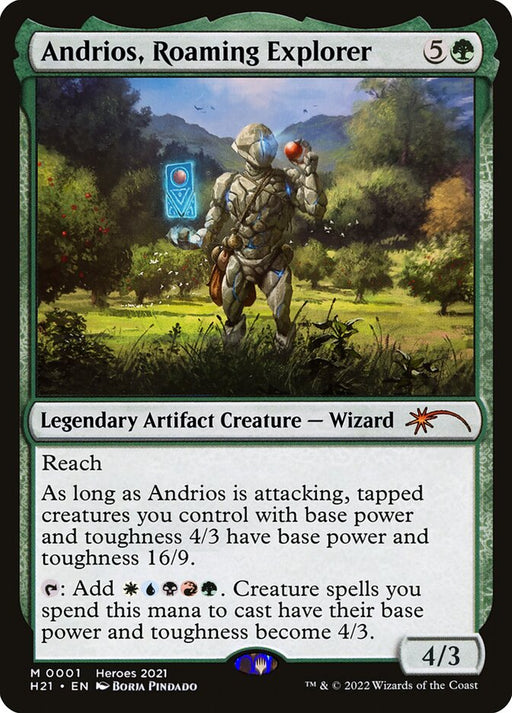 Andrios, Roaming Explorer - Legendary