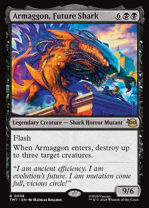 Armaggon, Future Shark - Legendary