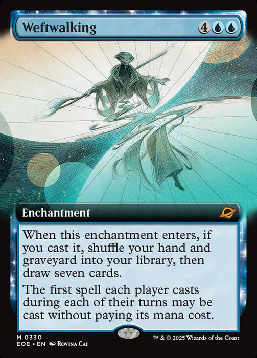 Weftwalking - Enchantment - Extended Art (Foil)