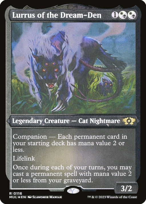 Lurrus of the Dream-Den - Companion - Etched - Inverted - Legendary - Etched (Foil)