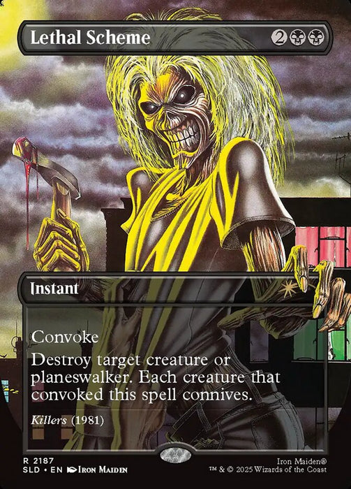 Lethal Scheme - Borderless - Full Art - Inverted