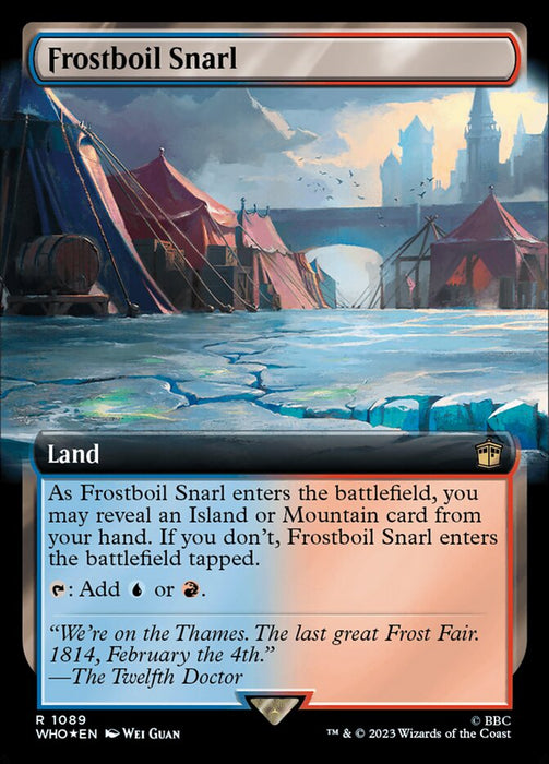 Frostboil Snarl - Extended Art - Surge Foil (Foil)