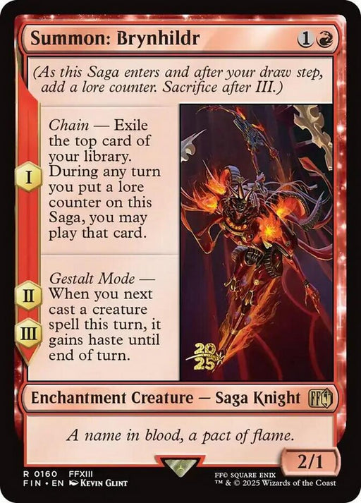Summon: Brynhildr - Enchantment (Foil)