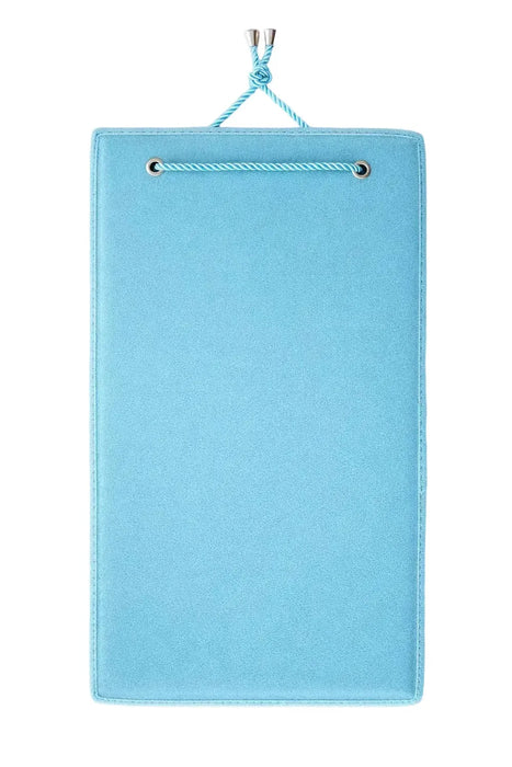 PinFolio Rectangle Hanging Board Wall Display - Blue