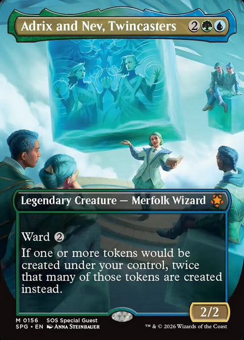 Adrix and Nev, Twincasters - Borderless - Inverted - Legendary