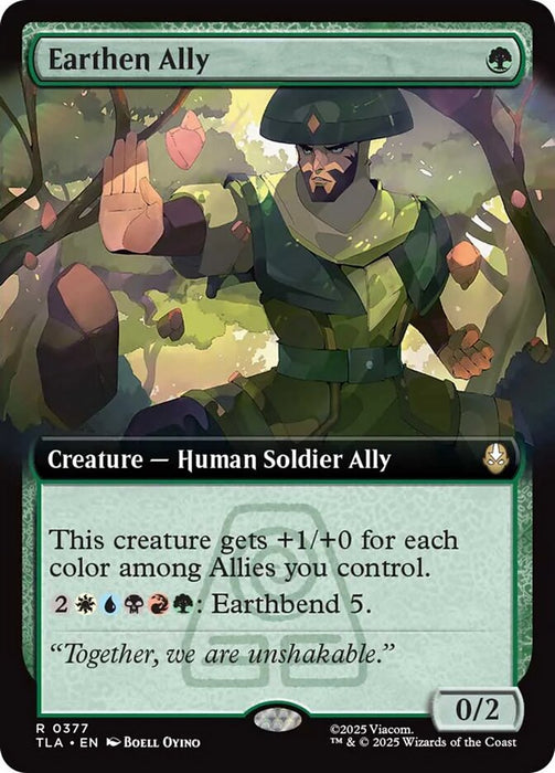 Earthen Ally - Extended Art