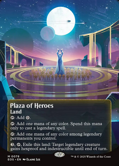 Plaza of Heroes - Borderless (Foil)