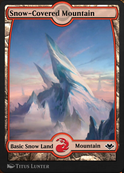 Snow-Covered Mountain - Full Art - Fullart