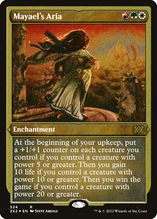 Mayael's Aria - Etched - Inverted - Etched (Foil)