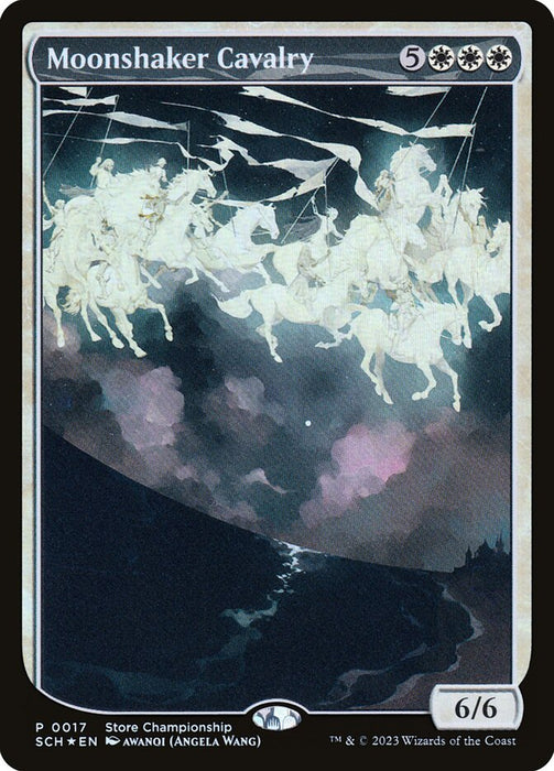 Moonshaker Cavalry - Textless - Full Art - Inverted