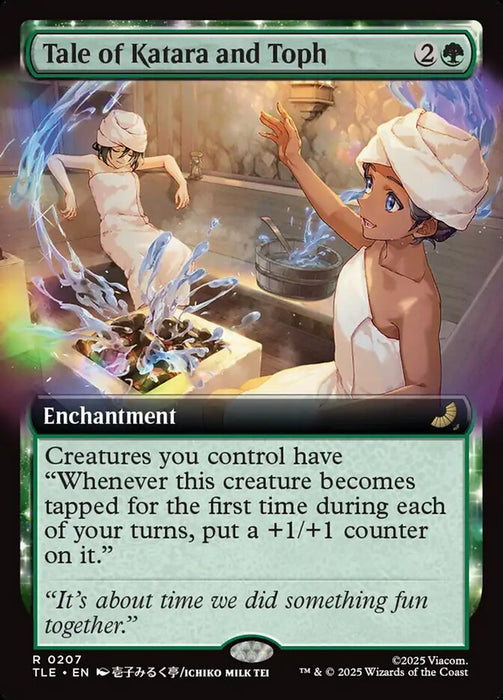 Tale of Katara and Toph - Enchantment - Extended Art (Foil)