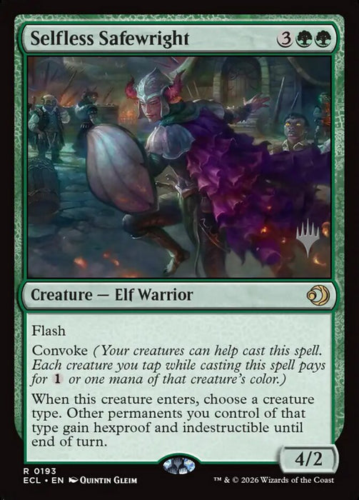 Selfless Safewright