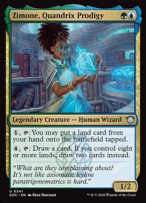 Zimone, Quandrix Prodigy - Legendary