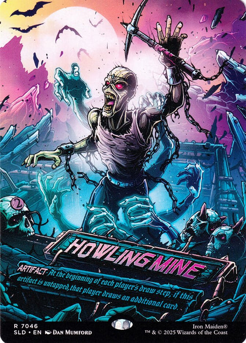 Howling Mine - Borderless - Full Art