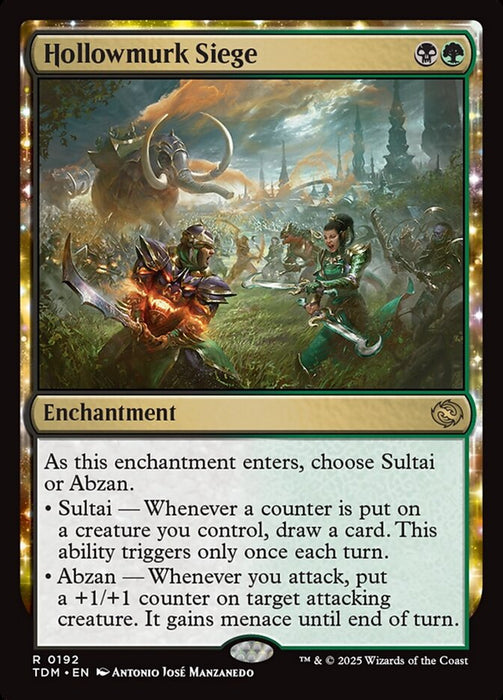Hollowmurk Siege - Enchantment (Foil)