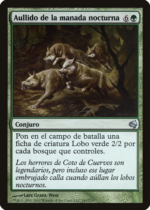 Aullido de la manada nocturna - Howl of the Night Pack