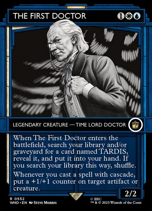 The First Doctor - Borderless - Inverted - Legendary - Showcase