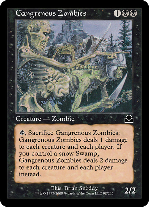 Gangrenous Zombies (Foil)