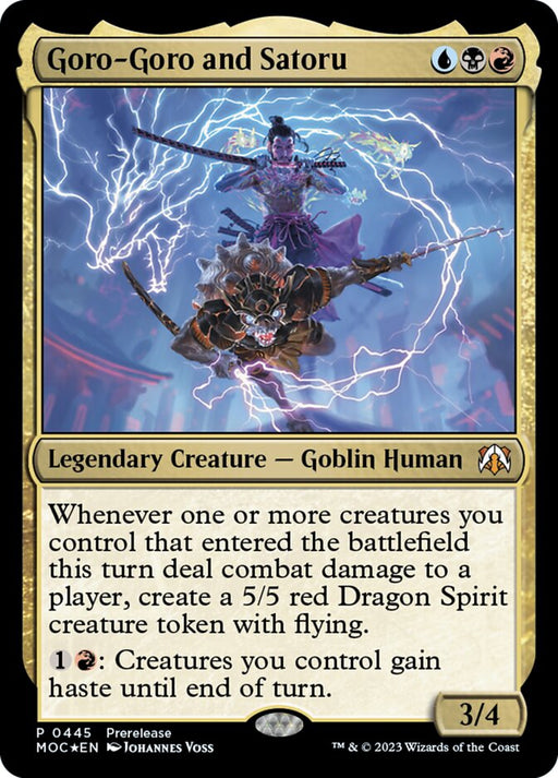 Goro-Goro and Satoru - Legendary (Foil)