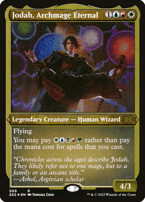 Jodah, Archmage Eternal - Etched - Inverted - Legendary - Etched (Foil)