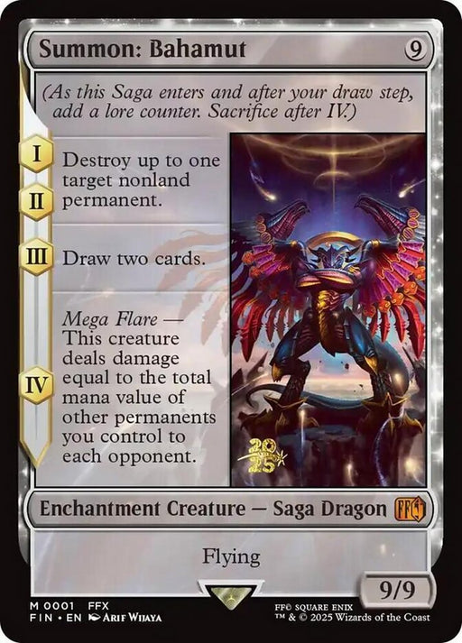 Summon: Bahamut - Enchantment (Foil)