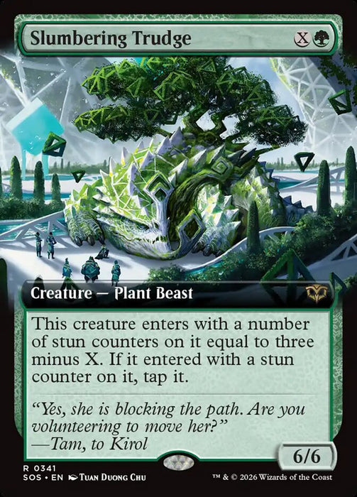 Slumbering Trudge - Extended Art