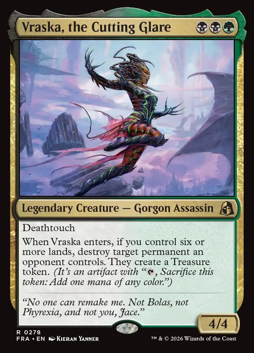 Vraska, the Cutting Glare (Foil)
