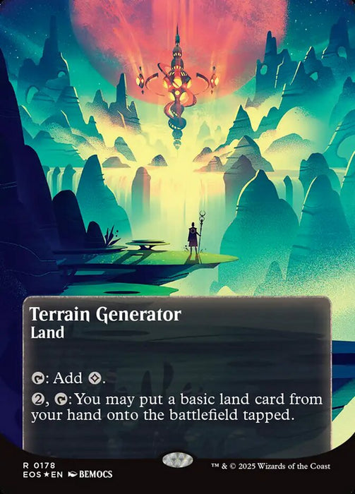 Terrain Generator - Borderless (Foil)
