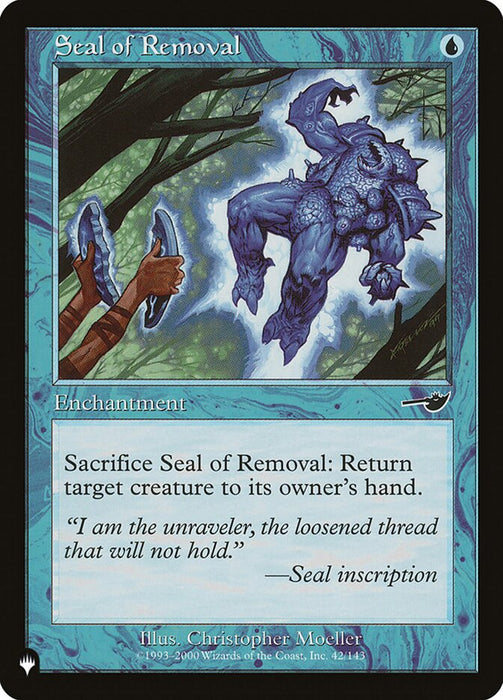 Seal of Removal - Retro Frame