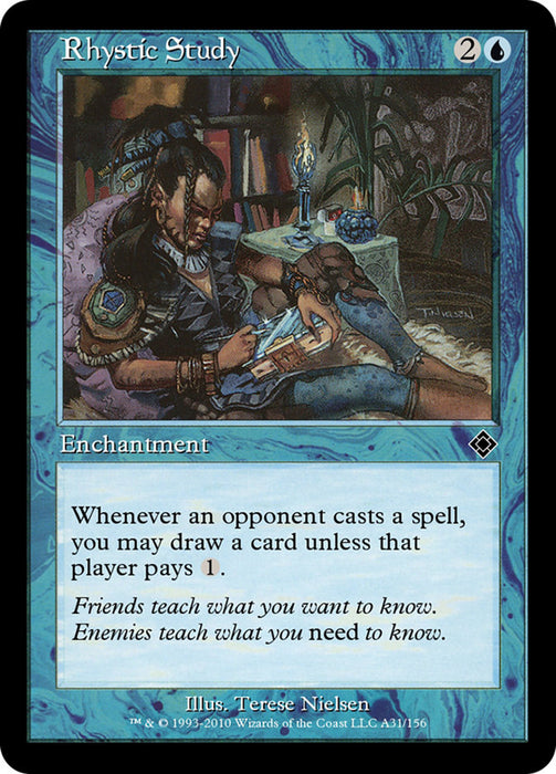 Rhystic Study - Retro Frame