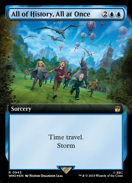 All of History, All at Once - Extended Art - Surge Foil (Foil)