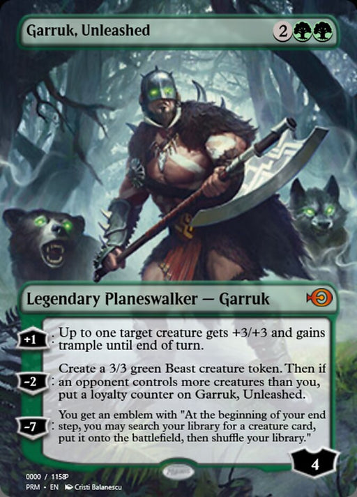 Garruk, Unleashed (Foil)