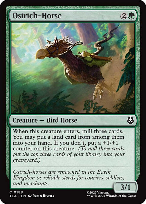 Ostrich-Horse (Foil)