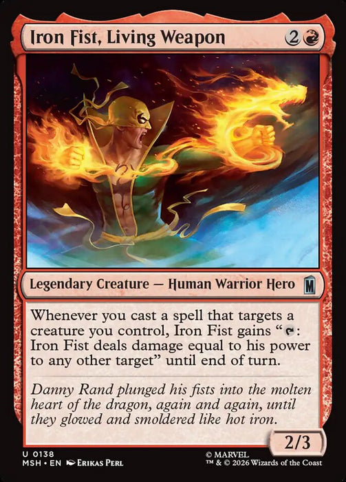 Iron Fist, Living Weapon - Legendary