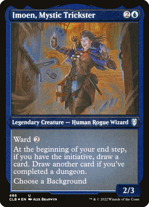 Imoen, Mystic Trickster - Etched - Inverted - Legendary - Etched (Foil)