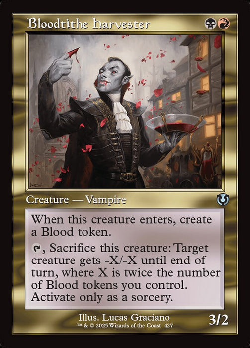 Bloodtithe Harvester - Retro Frame (Foil)