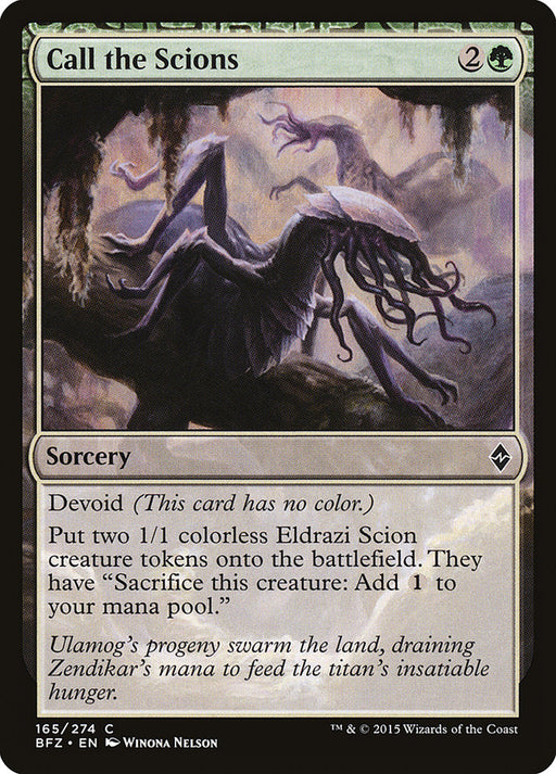 Call the Scions - Devoid