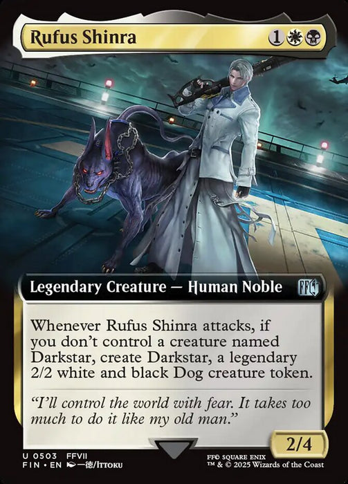 Rufus Shinra - Extended Art - Legendary (Foil)